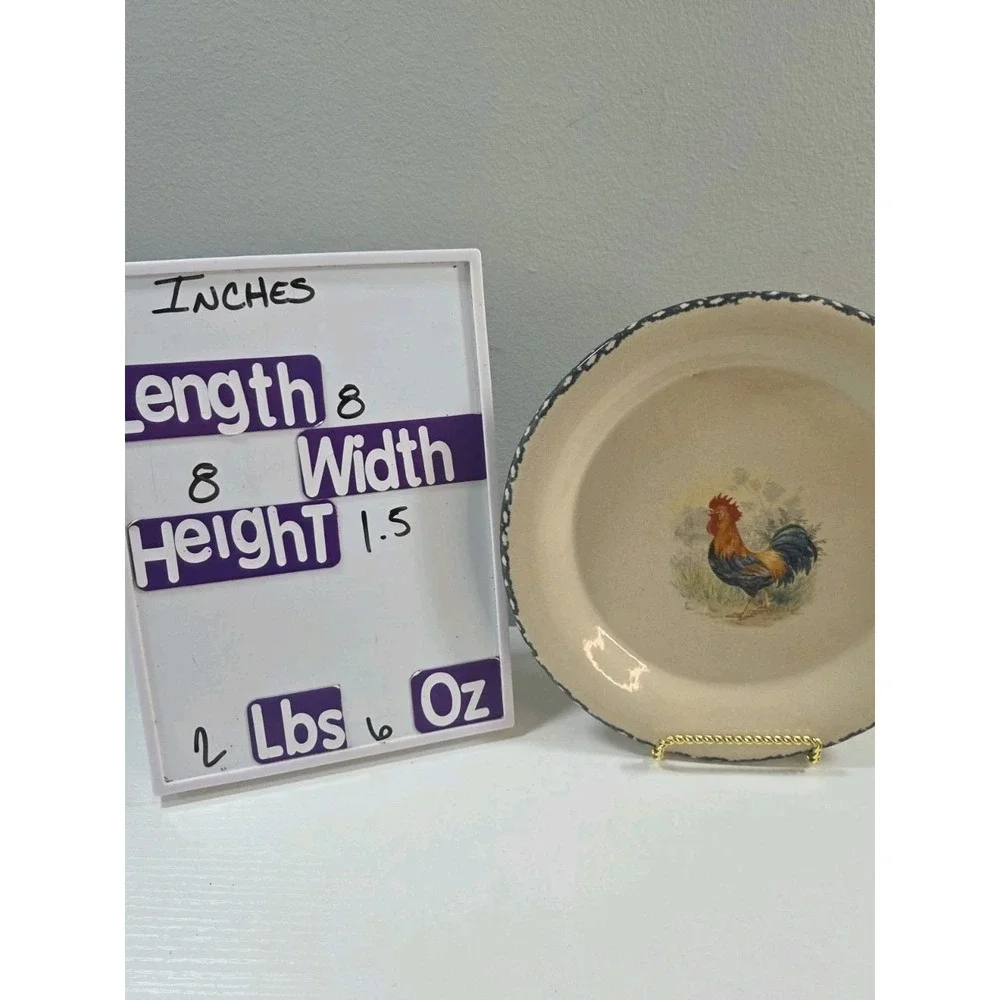 Vintage 2000 Rooster Home & Garden Party 8